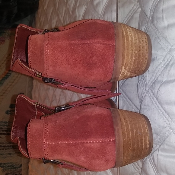 Sam Edelman Packer ankle boots booties Paprika 7 - Picture 5 of 9